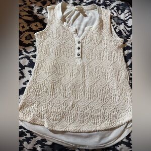 Lace tank
